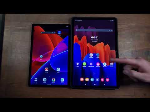 Lenovo Tab P11 Plus Vs Samsung Tab S7 Plus Speed And Speaker Test
