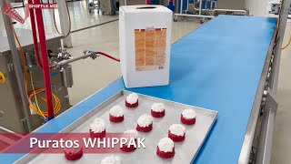Puratos WHIPPAK aerated (whipped) with Shufflemixer