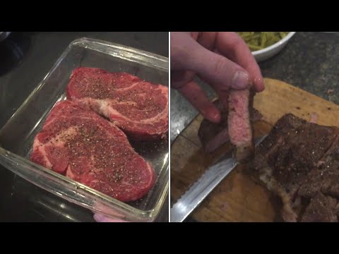 how to REVERSE SEER “delmonico steak” (step by step)