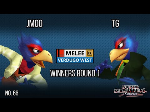 Melee @ Verdugo #66 - Jmoo (Falco) VS TG (Falco) - SSBM - Winners Round 1