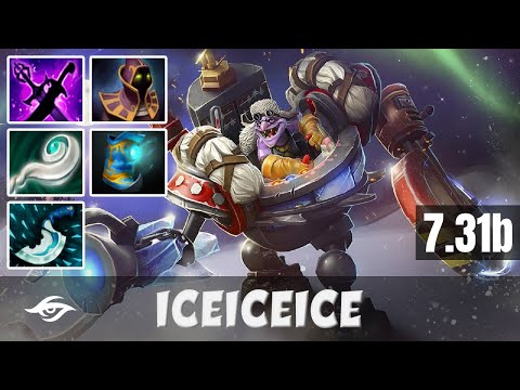 [DOTA] SECRET.Iceiceice play [Timbersaw] PRO Offlane vs TSM FTX | 7.31b | Dota 2 Pro Gameplay