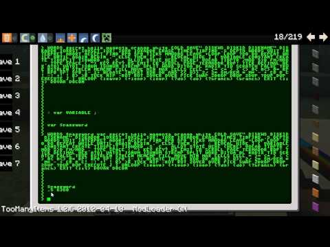 RedPower Control/Computer - Strings/Input/IO/Variables & Stack [Massive Tutorial]