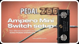 Video thumbnail for Seamless Control: How to Setup Ampero Switch Pedal with Ampero Mini Guitar Processor by Pedalzoo