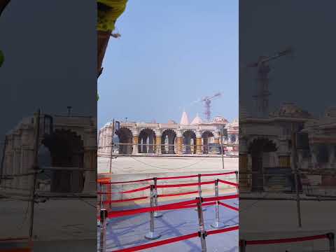 My first video in ram Mandir⛳