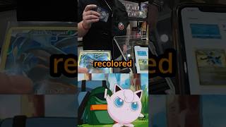 Recolored or Fake Pokemon Card? #pokemoncards #pokemontcg #pokemoncollector #pokemon #vendorpov