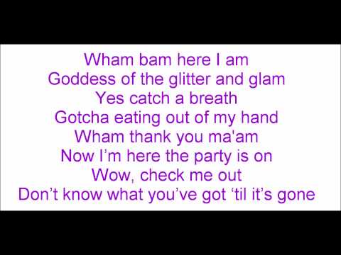 Wham Bam - Clooney (Lyrics)