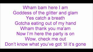 Wham Bam - Clooney (Lyrics)