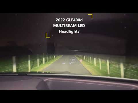 Mercedes Multibeam LED headlights