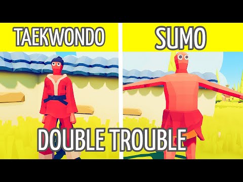 TABS  - TABS NEWS SECRET UNITS  - SUMO AND TAEKWONDO VS EVERY UNIT - TABS MODS