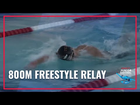 Longhorn Aquatics Victory in 800M Free Relay | 2022 Speedo Junior National Championships | Irvine CA