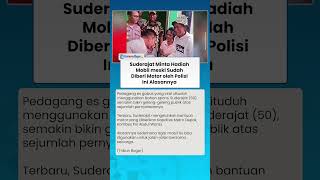 Suderajat Berharap Dapat Mobil Ketimbang Motor dari Kapolres Depok, Alasannya Ingin Ajak Keluarga