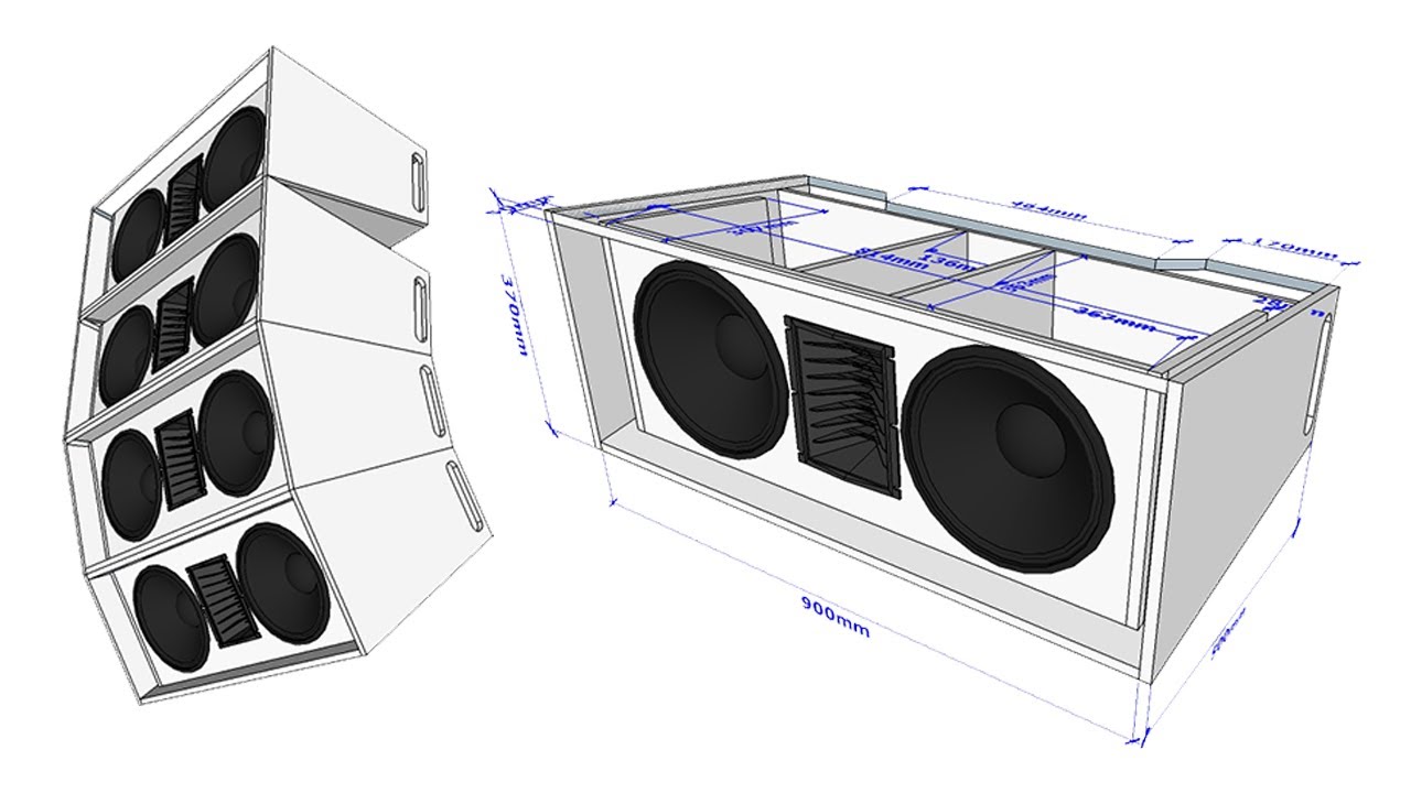 Plan Line Array DUAL 12