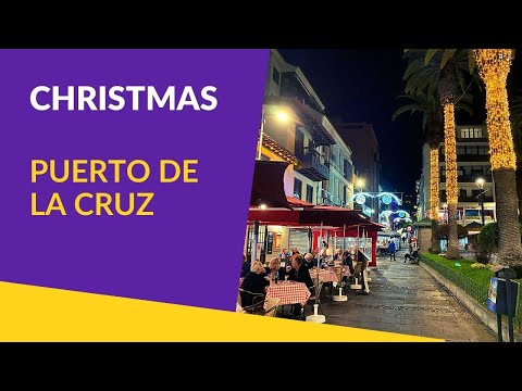 Christmas in Puerto de la Cruz in Tenerife