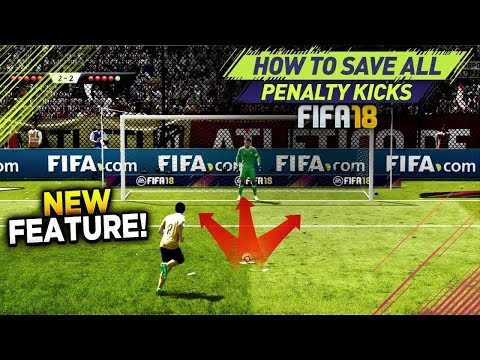 FIFA 18 HUGE GLITCH TO SAVE ALL PENALTIES TUTORIAL  - HOW TO DEFEND PENALTIES Pks TRICK