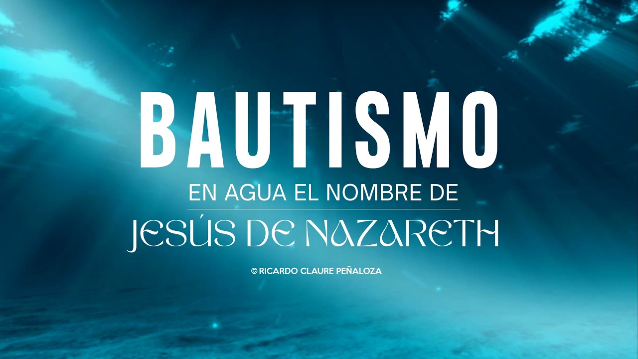 🔴 #Transmisión​ #EnVivo​ | ¡BAUTISMO EN AGUA EN EL NOMBRE DE JESÚS DE NAZARETH!