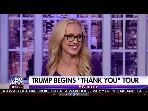 12-03-16 Kat Timpf on Gutfeld - Was Trump Gloating on His Tour?