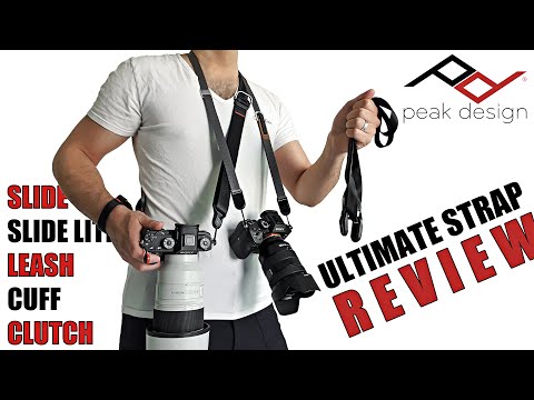 ALL Peak Design Camera Straps (V3) Reviewed (Slide, Slide Lite, Leash, Cuff, Clutch) Full Review Video