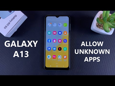 Samsung Galaxy A13 5G: How To Allow Third  party App Installations | Allow Unknown Apps