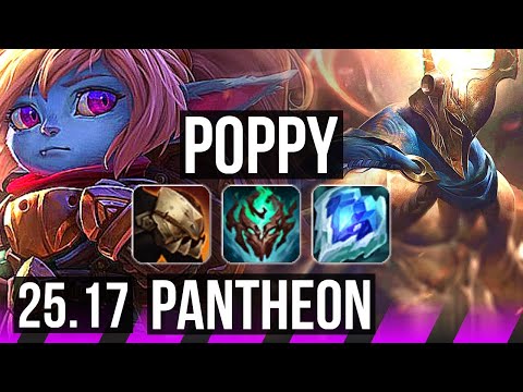 POPPY & Aphelios vs PANTHEON & Kai'Sa (SUP) | 10/5/15 | EUW Master | 25.17