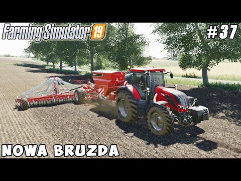 Sowing canola, buying new spreader & sprayer, selling milk | Nowa Bruzda | FS 19 | Timelapse #37