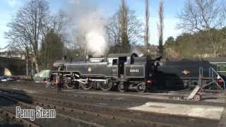 preview picture of video 'Keighley & Worth Valley railway Easter 2013'