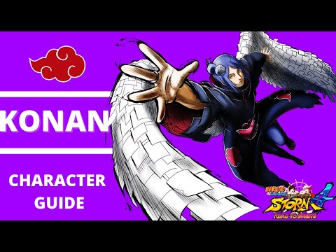 Konan | Character Guide | Naruto Storm 4 - YouTube