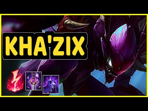 KHA'ZIX VS JARVAN IV JUNGLE GAMEPLAY MASTER I