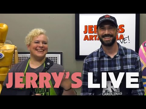 Jerry's LIVE Episode #129: Jerry’s LIVE Kick Off: Pop-In Week - Art Of The Carolinas!