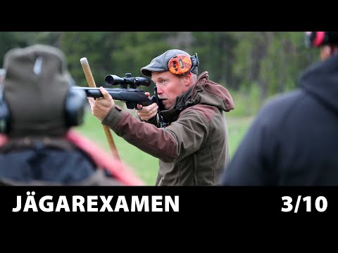 Jägarexamen 3/10: Kulskytte