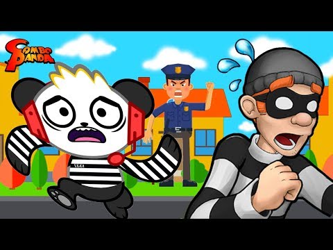 PRANKING CHALLENGE! Let's Play Robbery Bob with Combo Panda