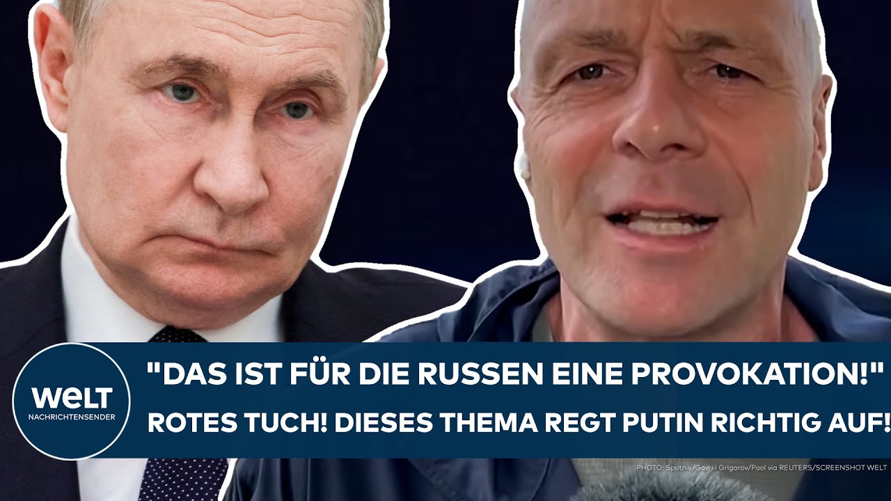 UKRAINE-KRIEG: "Das ist für die Russen eine Provokation!" Das rote Tuch für Wladimir Putin!