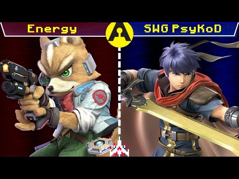 Energy(Fox) vs SWG PsyKoD(Ike)  Arcade Legacy #48 SSBU  Winners Quarters