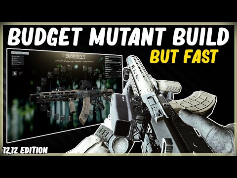 MID BUDGET MK47 MUTANT FDE BUILD BUT FAST - EFT ESCAPE FROM TARKOV - HIGH ERGO LOW RECOIL - 12.12