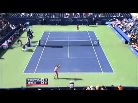 Sara Errani vs Olivia Rogowska ~ Highlights ~ US Open 2013