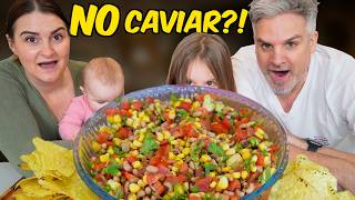 Brits Try Texas Caviar for the First Time 🇺🇸 (Why Is It Called This?!)