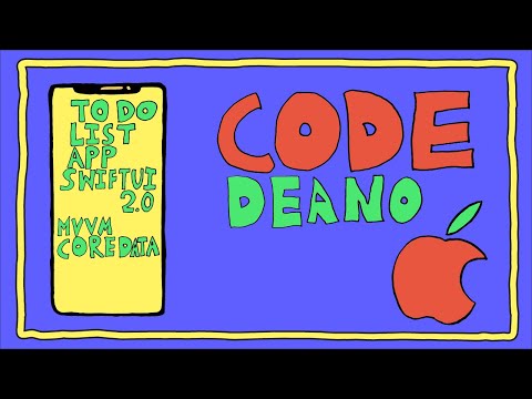 Part 1. SwiftUI 2.0, Core Data, ToDo List App, MVVM