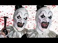 Art The Clown TERRIFIER 3 Makeup Tutorial Terrifier3