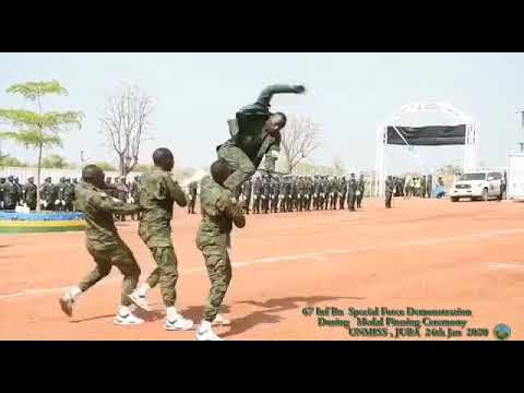 Rwanda special forces demonstrations