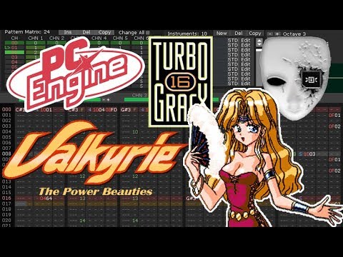 【PC-98】Valkyrie the Power Beauties - Frozen Moonlight - PC Engine Cover【Deflemask】