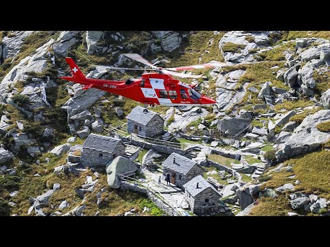 Rega: portrait of the Rega helicopter base in Locarno