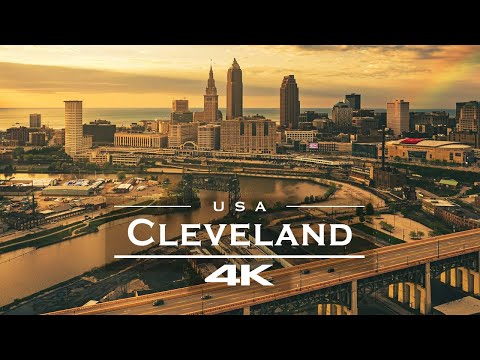 Cleveland, Ohio - USA 🇺🇸 - by drone [4K]