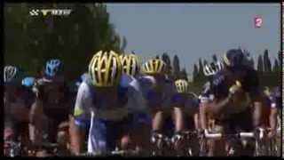 preview picture of video 'Tour de France 04/07/2013 à Saint-Gilles (Gard)'
