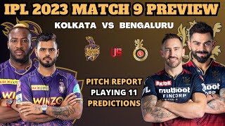 KKR Eden Gardens HomeComing ! KKR vs RCB Preview, Pitch Report, Playing 11, Predictions| Five Sportz