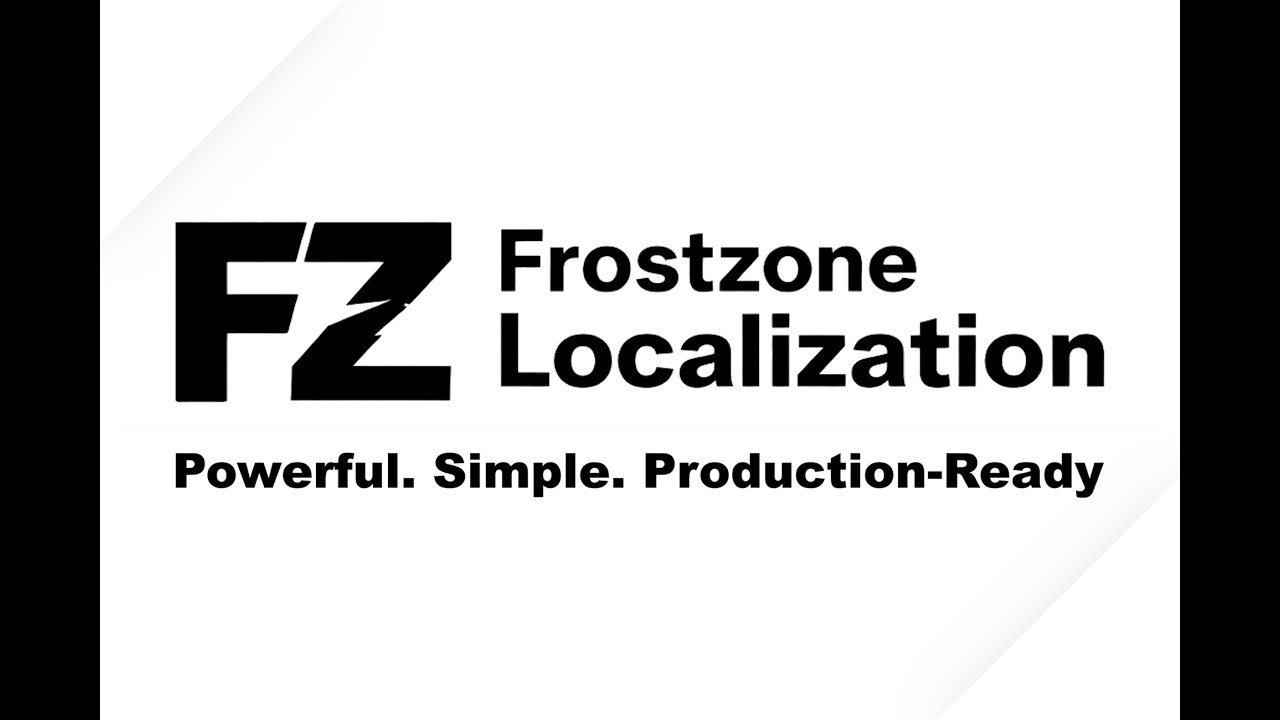 Frostzone Localization: Get Started [Unity Asset Store]