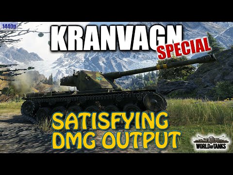 WoT: 2 x Kranvagn, satisfying damage output!