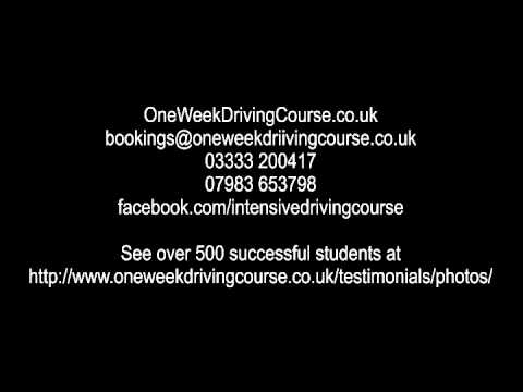 Intensive Driving Courses Peterborough | Driving Lessons Peterborough