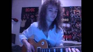 Shredding over Am loop