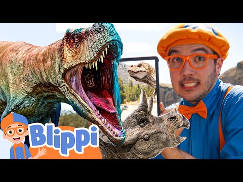 Blippi finds dinos?!| Kids TV Shows | Cartoons For Kids | Fun Anime | Popular video