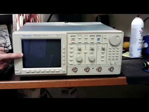 TDS-640 Oscilloscope Repair; Part 1, Acquisition Board Demolition