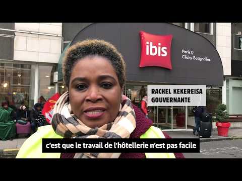 Sur le piquet de grève avec les femmes de chambre de l'hôtel Ibis - reportage
